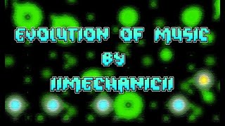 Geometry Dash - Evolution of Music by llmechanicll (Hard Demon)