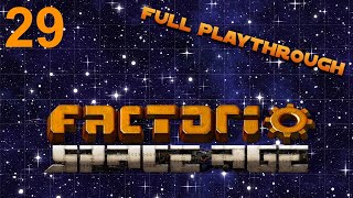 Ep29 - Even more rails - external rail network tiles ! | Factorio Space Age Playthrough