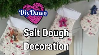 Making Salt Dough Decorations | Vlogmas 2020 | DiyDawn