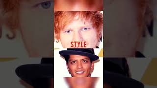 Ed sheeran vs bruno mars