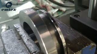 Dot Pin Engraving work on Gear Blank - Emtex Manufacturing