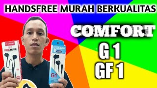 UNBOXING EARPHONE COMFORT G1 / GF1