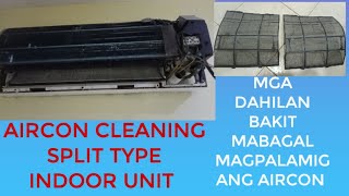 AIRCON CLEANING SPLIT TYPE INDOOR UNIT