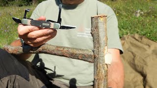 Old Timer Bushcraft Wooden Joint with Susanne Williams