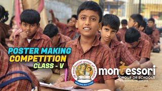 Poster Making Competition | Montessori High School | Valigonda| TS