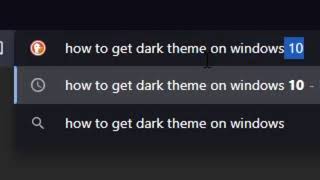 I JUST WANT A DARK THEME @WINDOWS