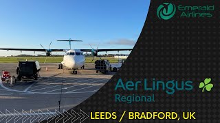 Emerald Airlines ATR 72-600 | Leeds Bradford, UK - Take Off