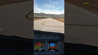 MSFS| Lufthansa A321-100| landing in Split|Butter landing|Cockpit Short