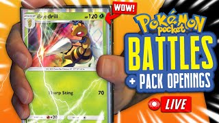 ✅ OFF-META EXPERIMENTS! - PACKS & BATTLES! - Pokémon TCG Pocket!