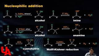 유기화학 part II 3번째 : 카보닐화합물의 Cyanohydrin formation, Amine 첨가반응