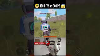 😱 1000 FPS vs 30 FPS #pubg #bgmi #bgmishorts #pubgshorts #trending #short #shorts