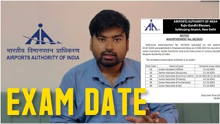 AAI Exam Dates 2023 | Junior Assistant, Senior Assistant and Junior Executive tentative exam dates