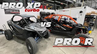 Polaris Pro R Vs Pro Xp Turbo... Pro R the fastest SxS ever?