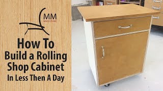 How To Build A Rolling Shop Cabinet