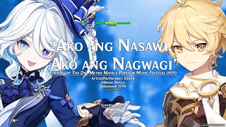 Ako ang Nasawi, Ako ang Nagwagi - Dulce (Lyrics Video ft. Genshin Impact) (4K)