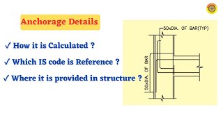 Development length ||Anchorage details||Corner Steel detail || IS 456#civilengineering #rcc#vimutti