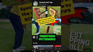 check out #scratchgolftips for a future review of one of our awesome putters #timbertouch  #golf