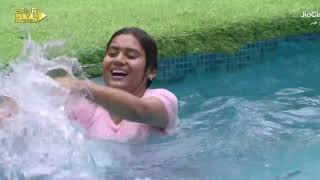 bigg boss ott season 3, Shivani kumari Vishal Pandey masti in pool,shivani swimming with lovekesh