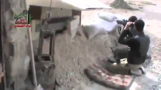 Syria Rebels Prepare to Storm Assad Army's Kamal Marshaqa Barracks  3 19 13