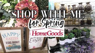 *NEW* HOMEGOODS SHOP WITH ME [SHOP WITH ME SUNDAY] || SPRING AND EASTER HOME DECOR + RAE DUNN]