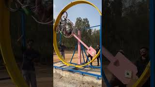 360 Wheel Bicycle #cycle #adventure #fun #shorts #shortvideo