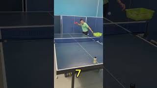 Pendulum Serve Challenge #shorts #bongban #tabletennis #pingpong #trickshots #phivushop  #sports