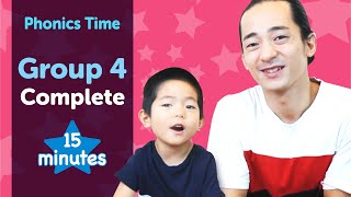 Group 4: Complete Collection  | Phonics Time with Masa and Junya | Made by Red Cat Reading