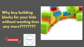 BUILDING BLOCKS FOR KIDS I BLOCK BUIDING GAMES I FINE MOTOR SKILLS I BLOCK FOR KIDS I #SHORTS