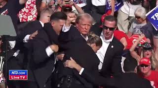 Unedited footage from the Trump assassination attempt in Butler PA 7/13/2024