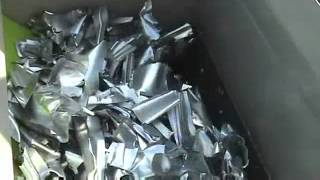 Shredder for iron sheets by Colmar SpA.wmv