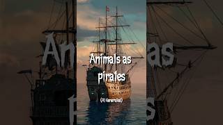 Animals as Pirates #ai #short #animals #Pirates