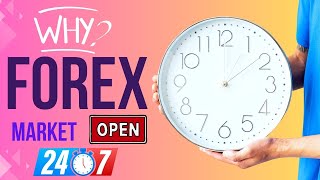 Why Forex Market Open 24 Hours- Hindi Explanation