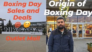 Origin of Boxing Day. Relevance. Niagara Outlet Mall. ਕੀ ਹੈ ਬਾਕਸਿੰਗ ਡੇਅ ਦਾ ਮਹੱਤਵ ? #boxingday #viral