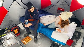 Taking My GF Winter Camping For Her First Time | Gourmet Camping Meals