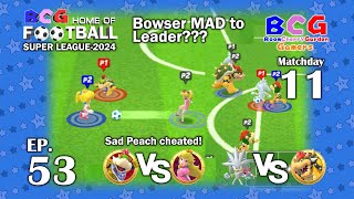 BCG Football Super League 2024 EP 53 MD 11 Bowser Jr.-Peach, Silver-Bowser