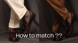 Gentleman’s Sock Matching Guide | Pants or Shoes | Look Sharp