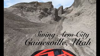 Epic Dirt Bike Adventure Caineville, Utah Swing Arm City Desert Riding