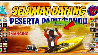 Lomba Mancing Udang Galah Parit Ganduk, tiket 250 menjadi 1unit motor