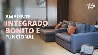 Ambiente integrado bonito e funcional