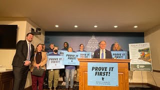 Prove It First Bill Introduction - Press Conference