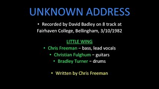 Little Wing - Unknown Address