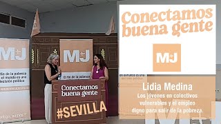 Hoy #ConectamosBuenaGente en #Sevilla. Los jóvenes y el empleo digno para salir de la pobreza.