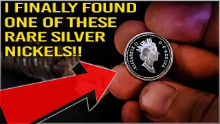 SEARCHING OVER 100,000+ NICKELS TO FIND THIS RARE SILVER NICKEL