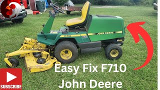 I Fixed the start no spark on John Deere F710 #johndeere #repair @Chickenchaos