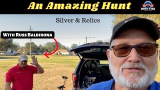 Amazing Finds Metal Detecting With Russ Balbirona | Silver!