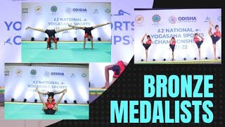 NYSF|BRONZE MEDALIST|National Yogasana Sports Federation