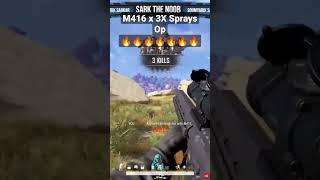 M416 x 3X Sprays.Op TDM Kill🔥😎🔥 #tgltn #danucd #carryminati #carryislive #jonathangaming #viralvideo