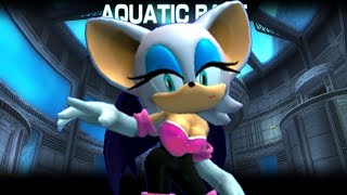 SONIC THE HEDGEHOG (2006) ~ PART 399: Rouge in Silver's Aquatic Base