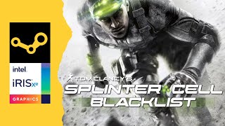 Splinter Cell Blacklist | I5 1135G7 - Intel Iris Xe - 8GB RAM