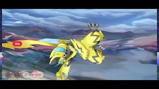 ZERAORA VS VICTINI Legendary & Mythical Pokemon Battle Royale! Pokken tournament